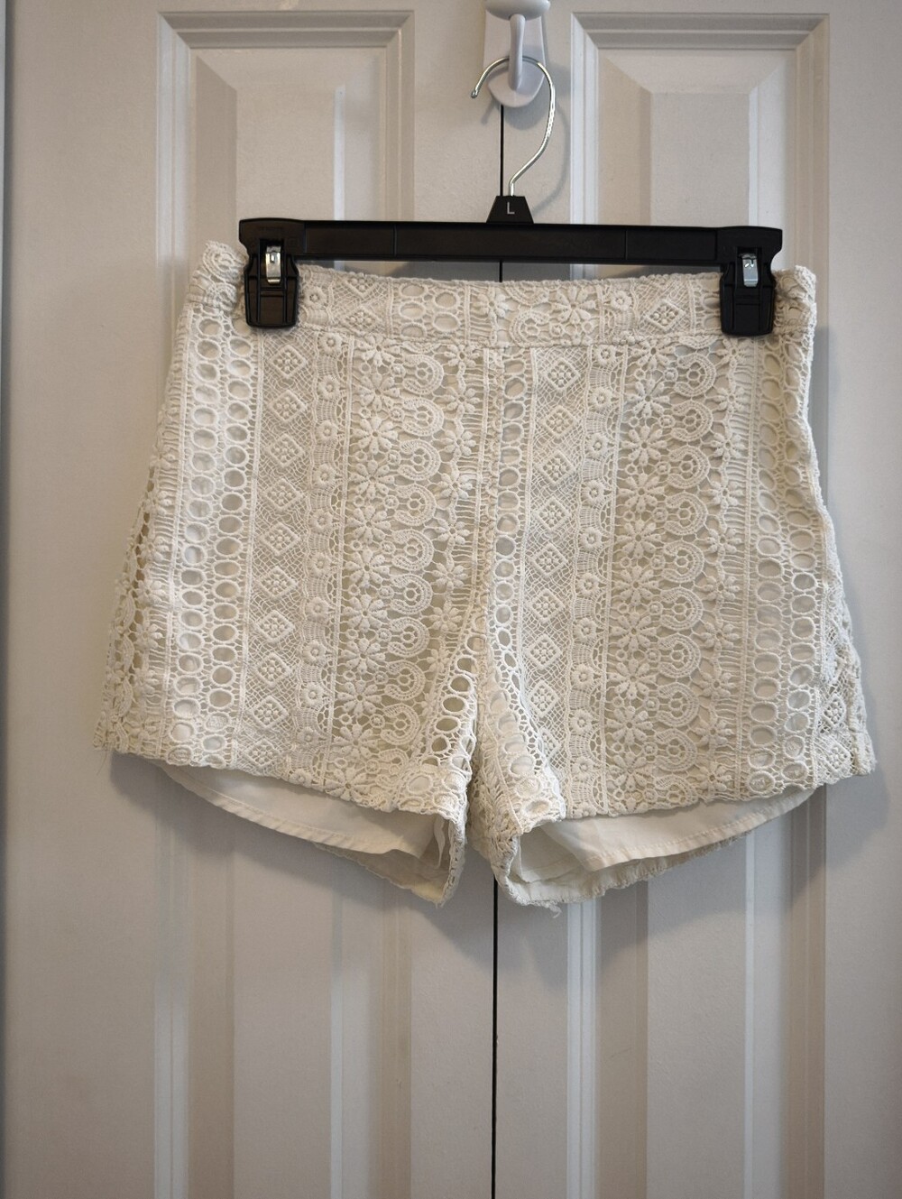 Hollister Co Shorts Cream/Off White